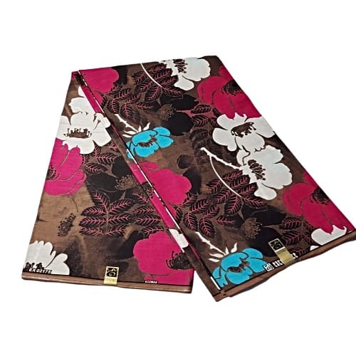 Floral Pattern Ankara - 6 Yards