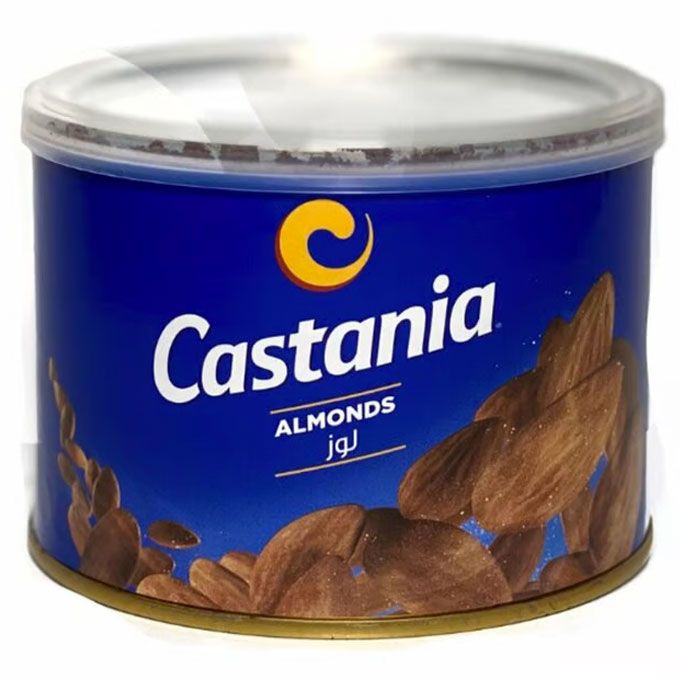 CASTANIA ALMONDS TIN 170G x1