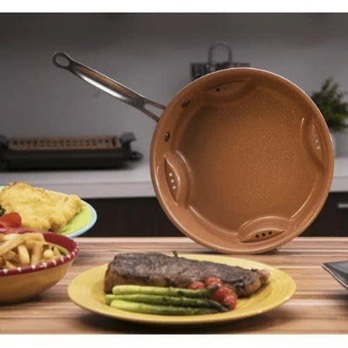 Steel Air Frying Pan