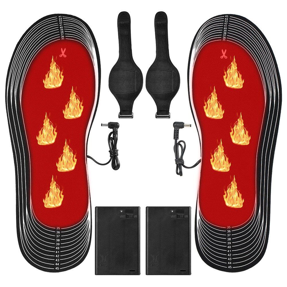 Portable USB Electric Heating Insoles Electric Foot Warmer