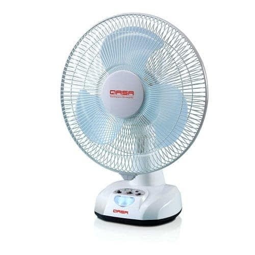 12" Rechargeable Table Fan