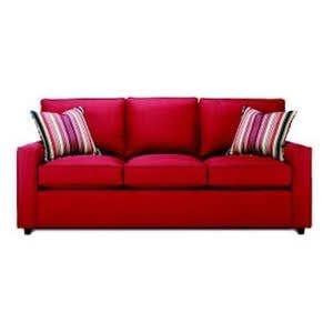 Evans  3seater Sofa - Red