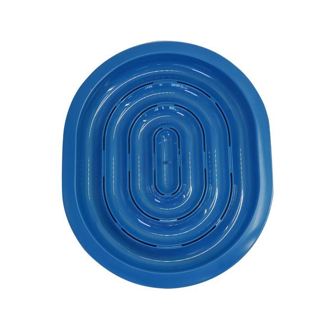 Plastic Cat Toilet Training Kit Box Puppy Kitty Litter Cat Blue Netto