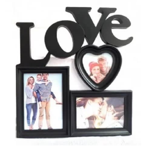 Love Photo Frame - 17.2 * 19.2cm  - 3 Slots
