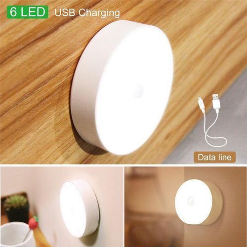 LED Smart Human Body Induction Punch-free Night Light