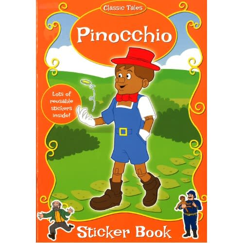 Classic Tales: Pinocchio Sticker Book