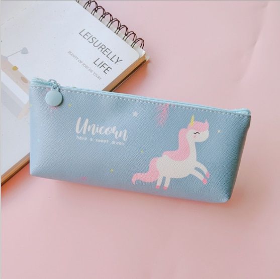 1pcs Kawaii Pencil Case Unicorn School Pencil Box Pencilcase Pencil Bag School Supplies Stationery
