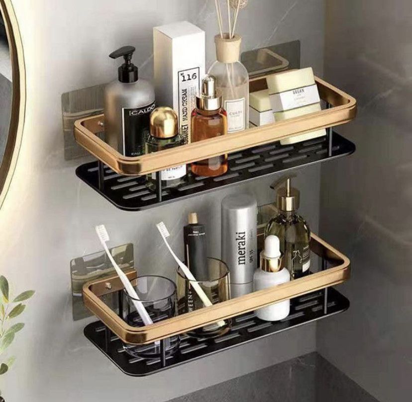 Bathroom Shelf Storage Organizer Iron Shelf Rack - 1pcs