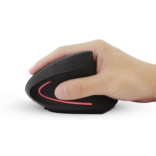 Rechargeable 6D Ergonomic Vertical Wireless Mouse For Windows And Mac