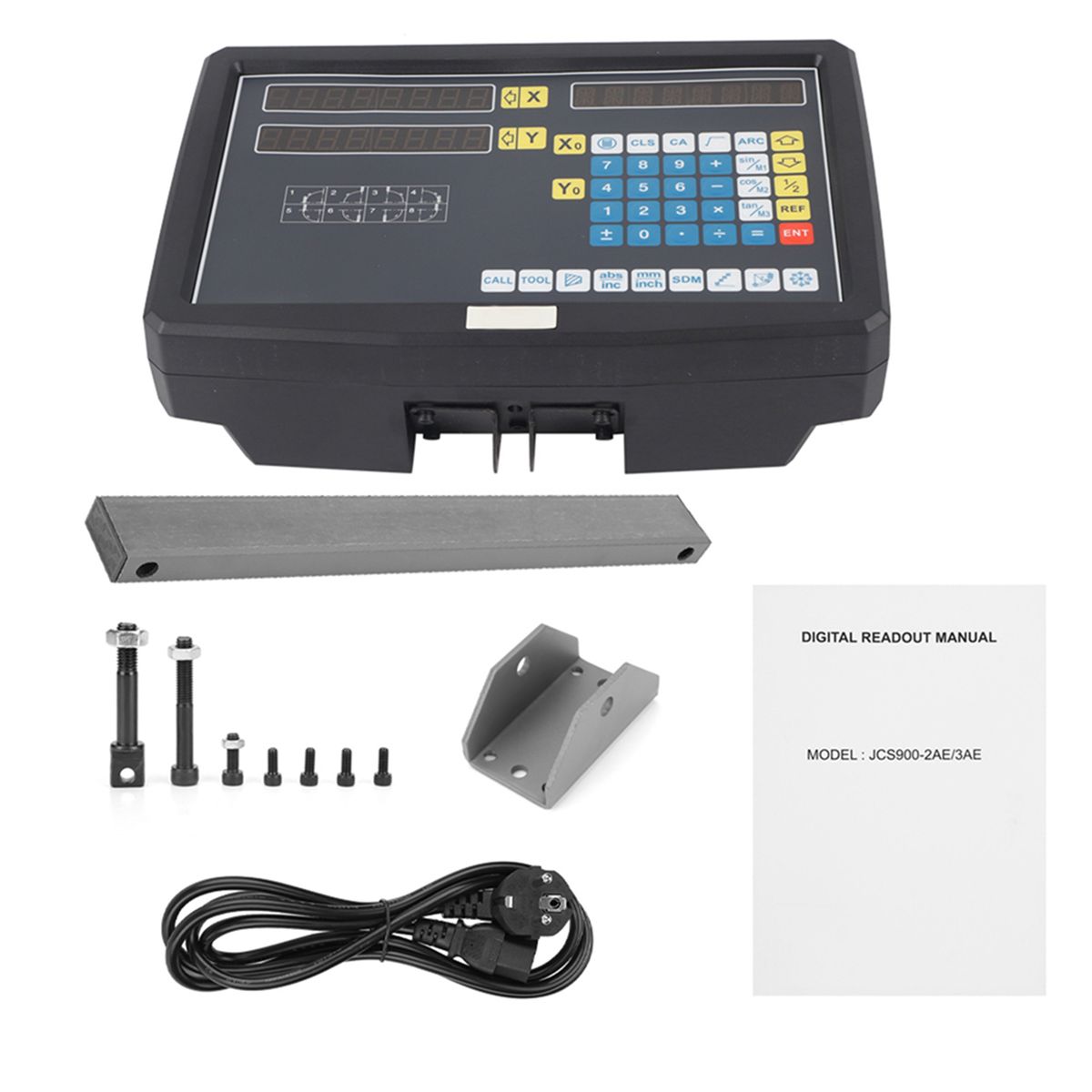 2 Axis Digital Readout DRO With Accessories For Lathe