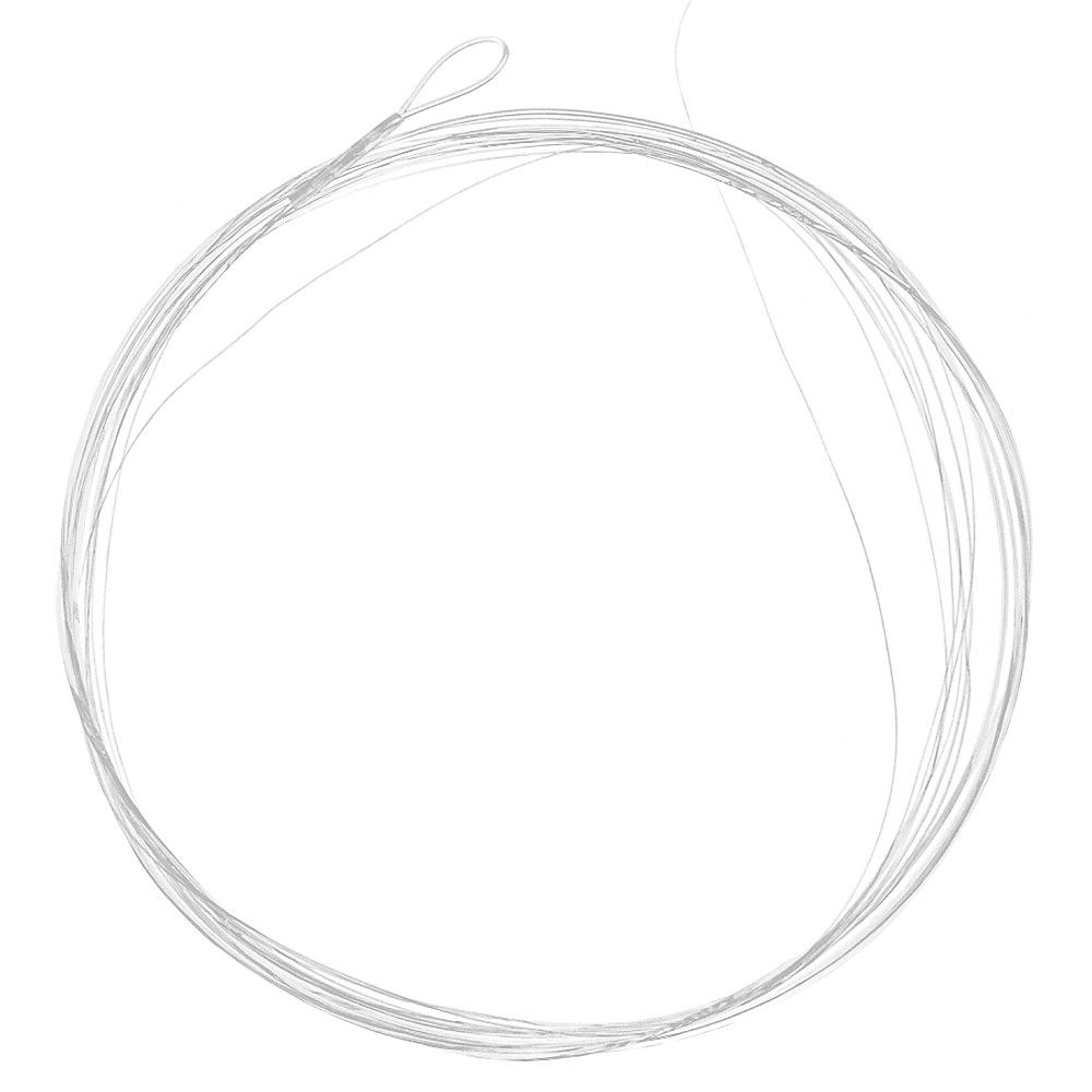 5PCS 9ft 3X/5X/6X Tapered Leader With Loop Nylon Leader