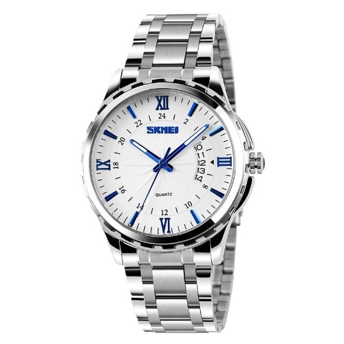 Men's Water Proof Stainless Steel Strap Wrist Watch