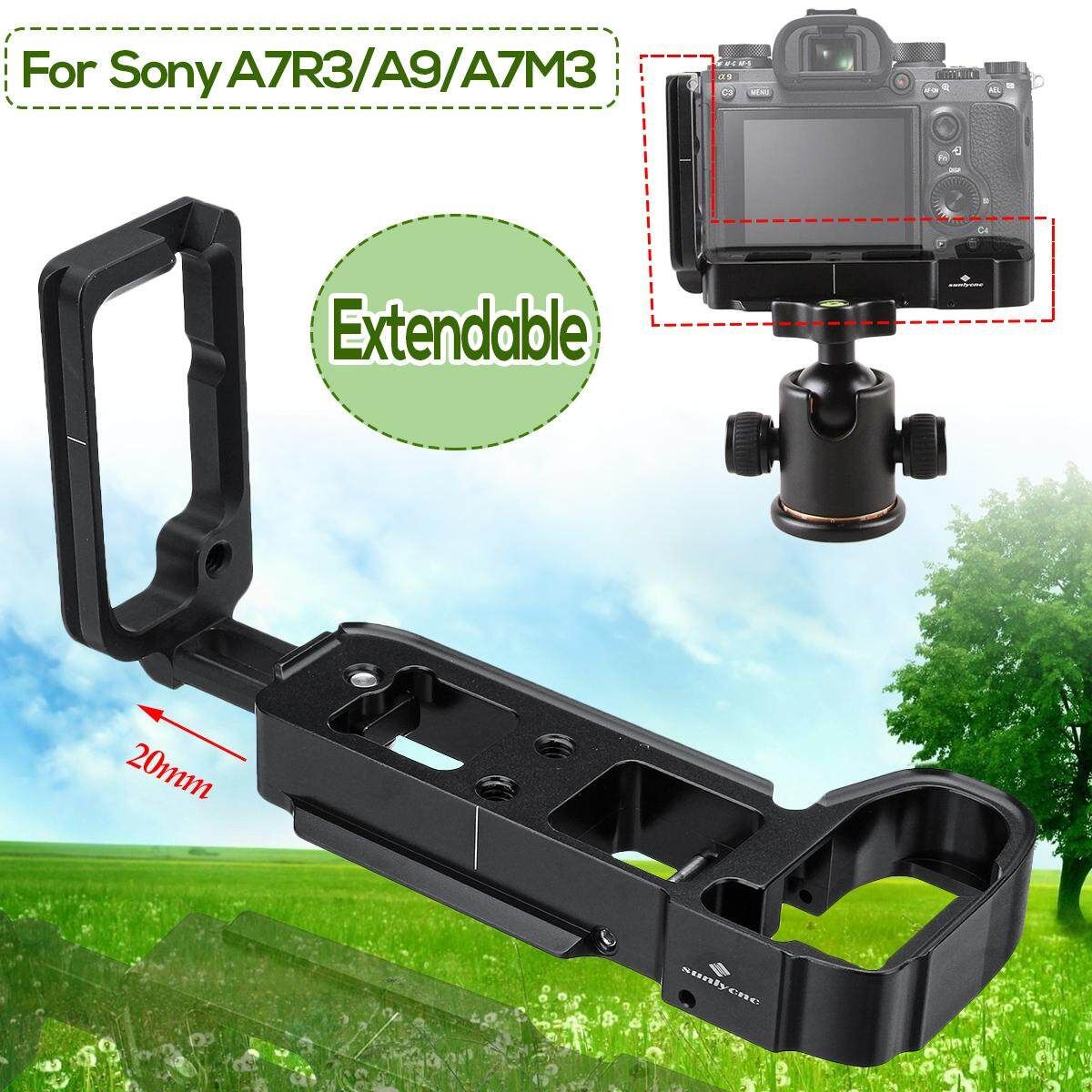 Quick Release L Plate/Bracket Holder Hand Grip For Sony A9 A7M3 A7R3 Camera