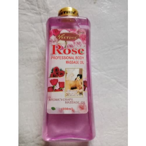 Rose Body Massage Oil - 500ml