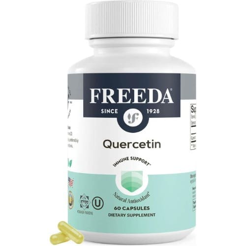 Pure Quercetin 500mg For Immune & Histamine Support - 60 Capsules