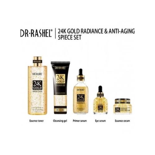 Skin Care Series 24k Gold Radiance & Anti-aging Series - 5 Pieces