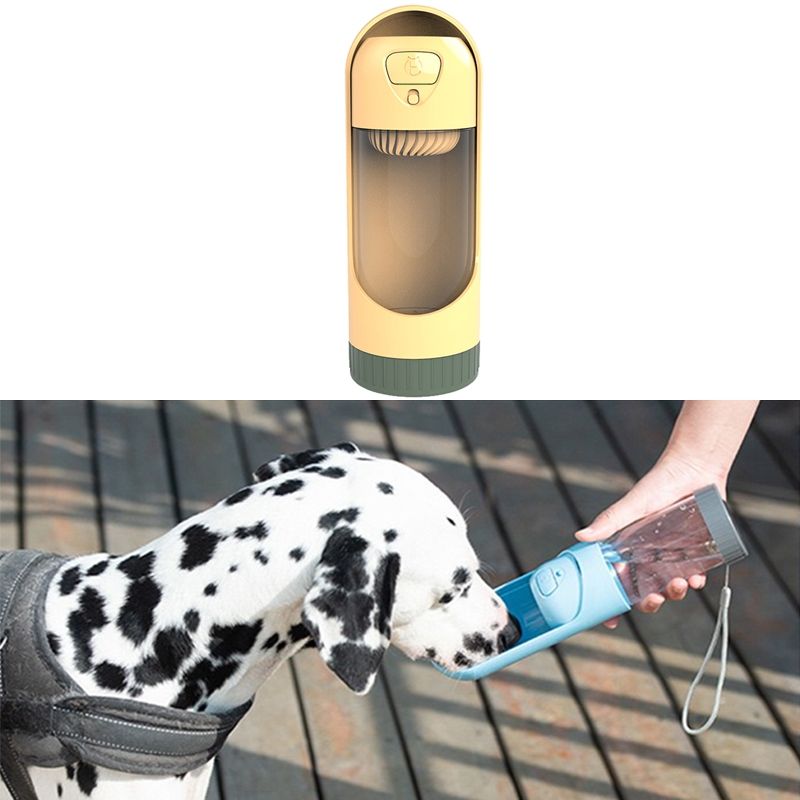Outdoor Retractable Leak-proof Pet Drinking Cup With Filter