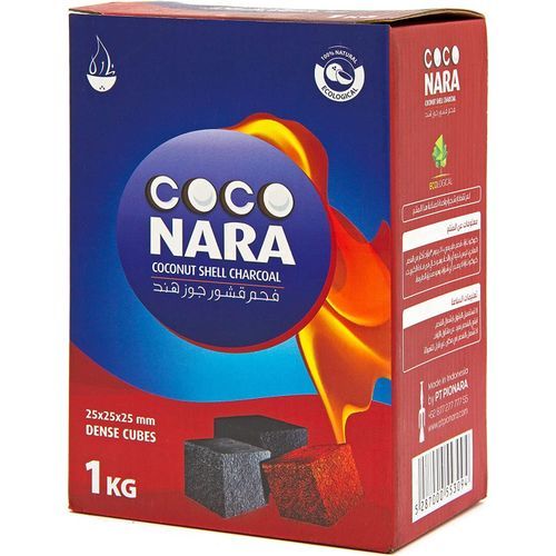 Coco Nara Natural Charcoals, 1Kg Big Cube