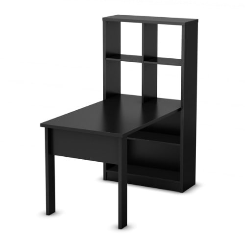 Black Annexe Sewing Machine Craft Table And Storage Unit Combo