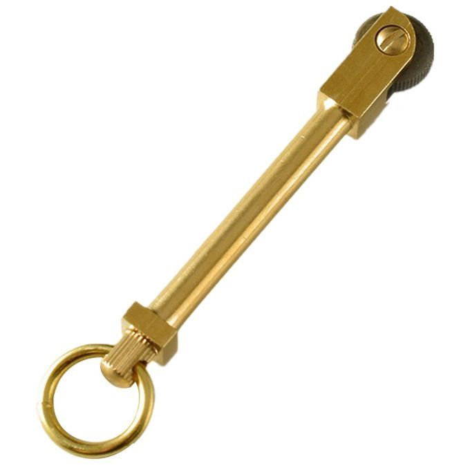 Portable Outdoor Br  Mini Pulley Wild  Amping Survival Tool Outdoor Survival-gold