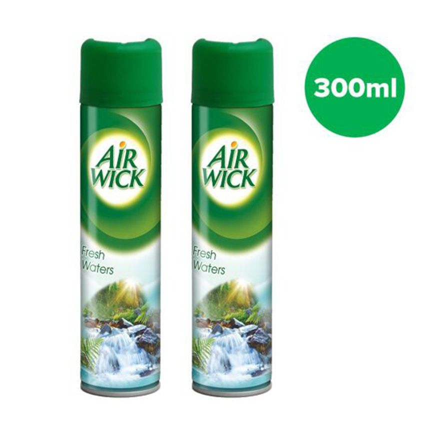 Aerosol Freshwaters Air Freshener 300ml - Pack Of 2