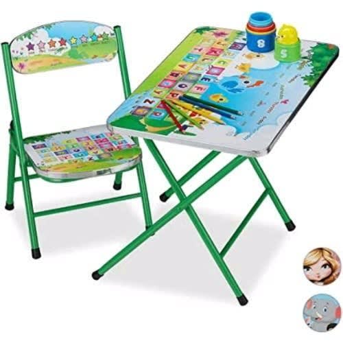 Kids Plastic Chair With Table