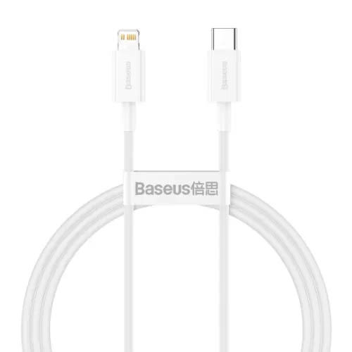 Superior Series Fast Charging Data Cable Type-c To Ip Pd - 20W - 1m - White