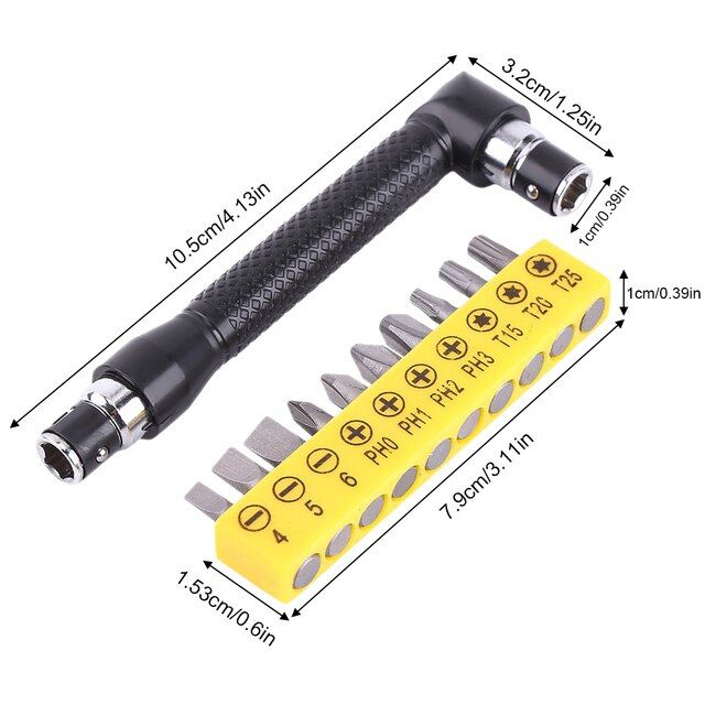 Socket Wrench L-shaped Double Head Anti-slip