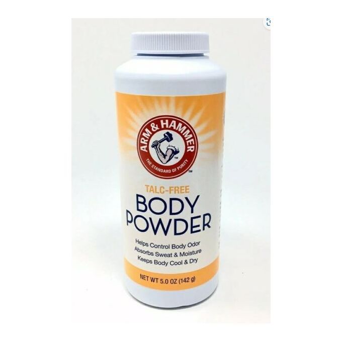 Odor Control Body Powder Talc-Free With Baking Soda 5 Oz
