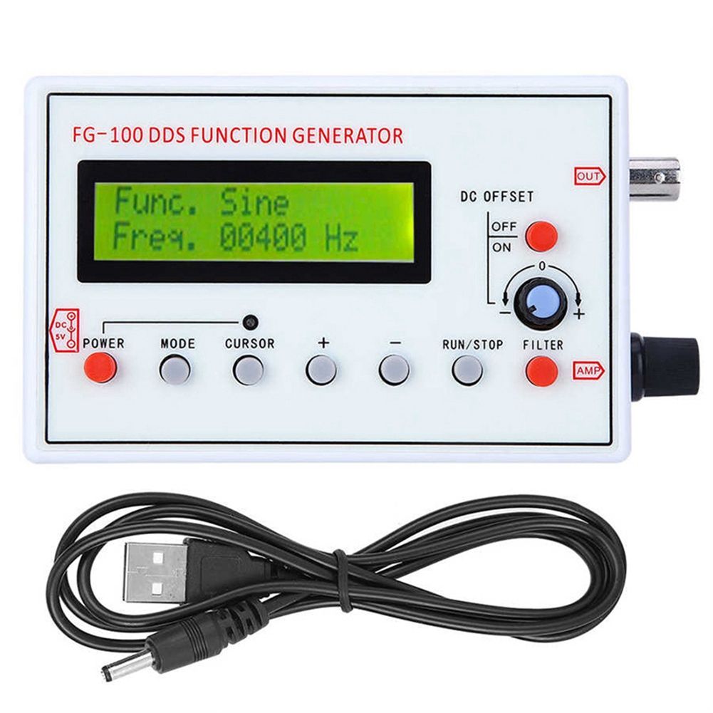FG-100 DDS Function Signal Generator Frequency Counter 1Hz