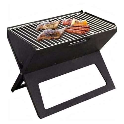 Outdoor Charcoal Barbeque And Roasting Grill Machine