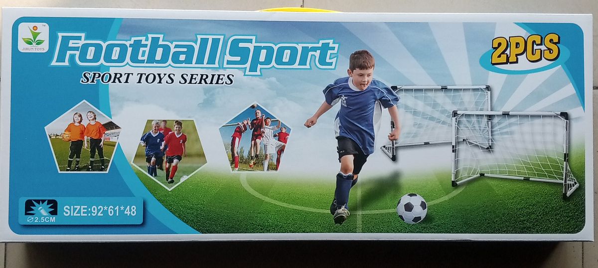A Pair Of Children Football Goal Post Set