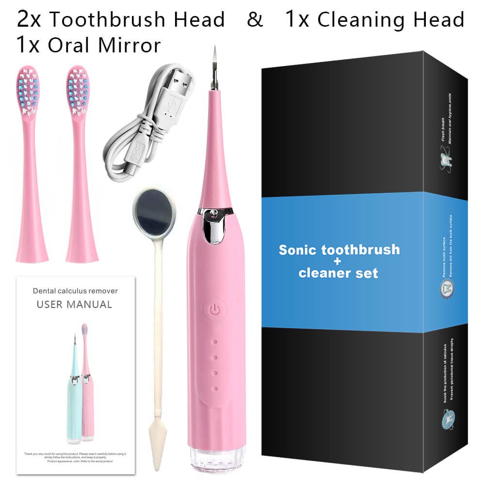 Electric N Toothbrush Smile Sonic Dental Scaler Portable