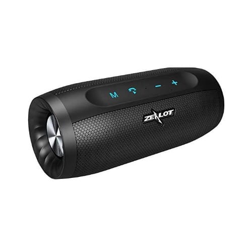 S16 Bluetooth Speaker - Super Bass -Wireless Stereo Soundbar - Aux -TF Card - Black