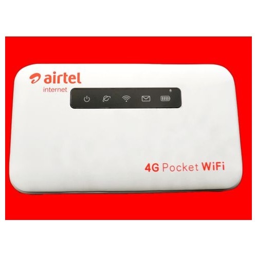 Airtel 4g Lte MiFi WIFI Internet Hotspot + Free Data