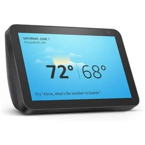 Echo Show 8 - Hd 8" Smart Display With Alexa - Black.