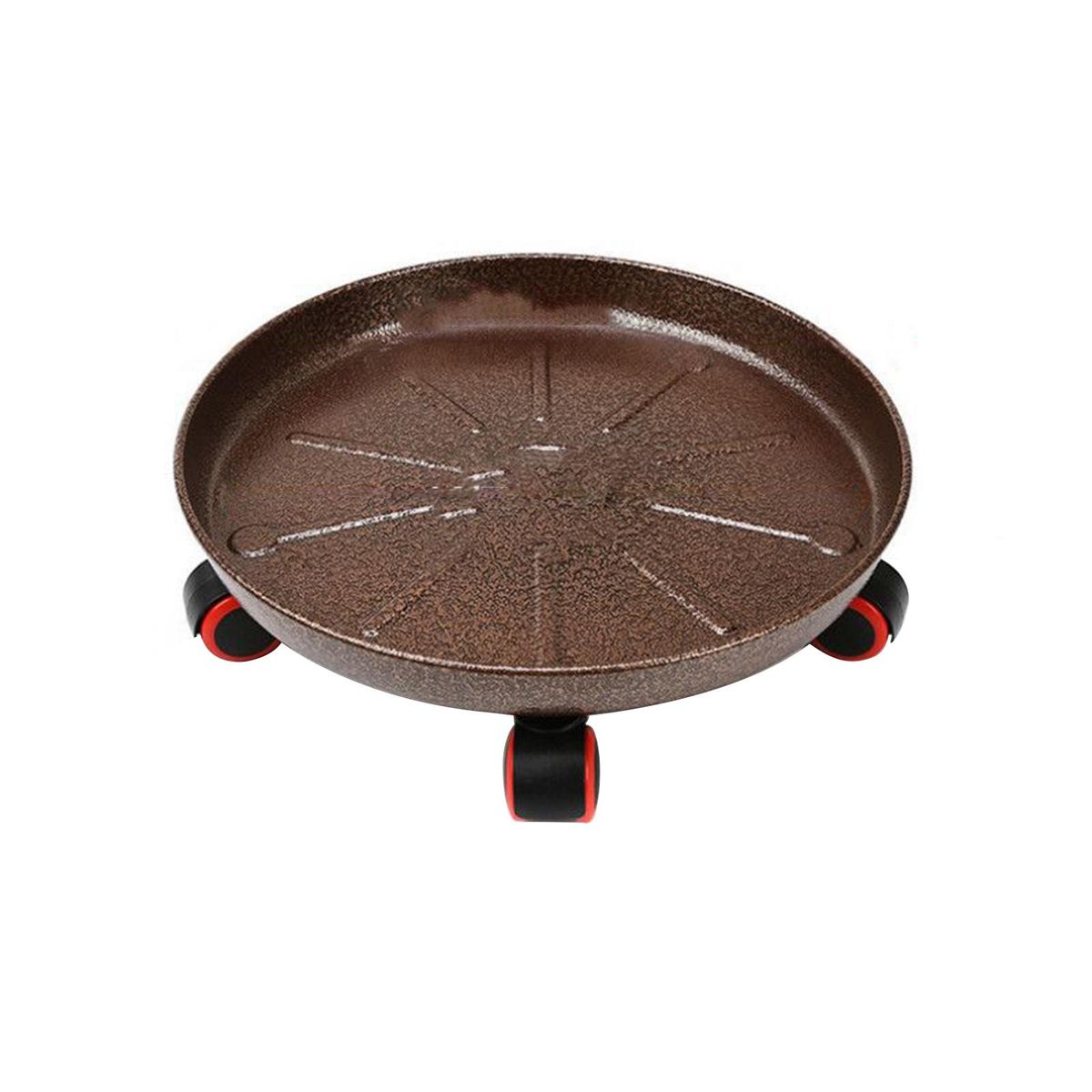Plant Base Tray Labor-saving Flower Pot Saucer Antique Bronze