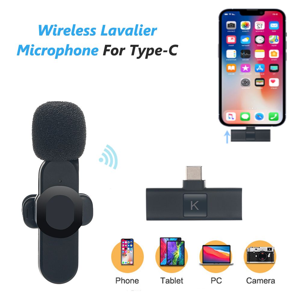 Camera Wireless Lapel  Lavalier Microphone