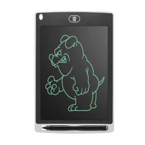 4.4/6.5/8.5 Inch LCD Drawing Tablet For Children Painting Tools Electronics Writing Board Kids Educational Toy Small Blackboard(#8.5 Inch White)