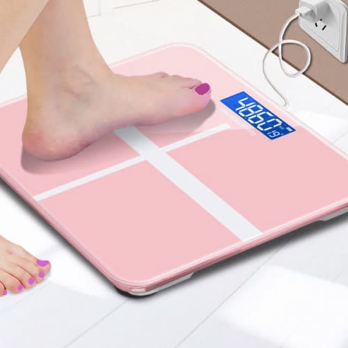 Rechargeable Personal Digital Weighing Scale - 180kg Capacity