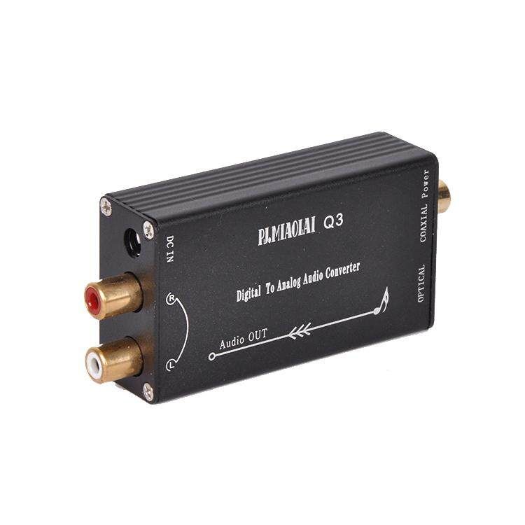 PJ.MIAOLAI Q3 Digital To Analog Audio Optical R/L Converter DAC Decorder