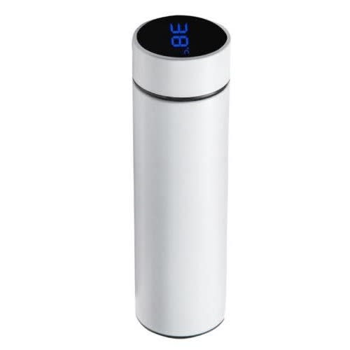 Stainless Steel Temperature Vacuum Water Flask -500ml- White