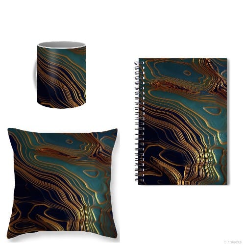 Gift Box--Mug, Throw Pillow, Jotter