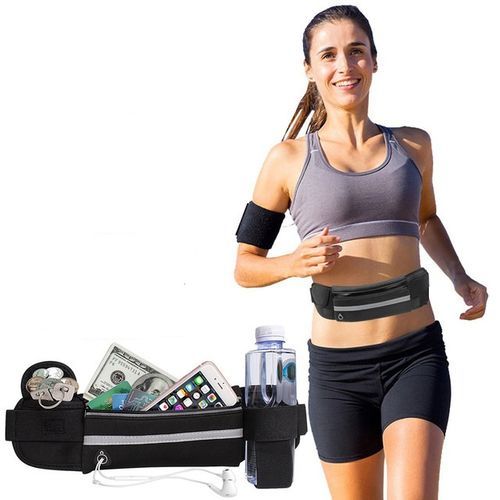 Running Waist Packs Bag Waterproof Sports Belt Pouch Waist Packs Fanny Pack