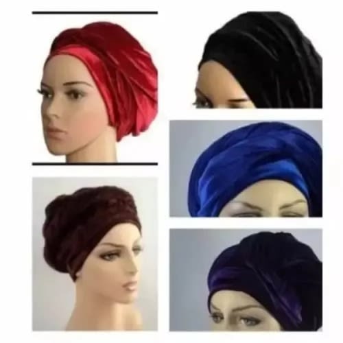 5pcs Velvet Turban