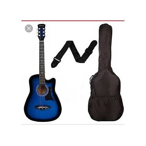 38' Acoustic Box Guitar - Blue