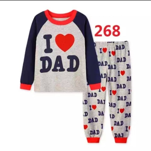 2Pc Pyjamas Set - Red - Unisex