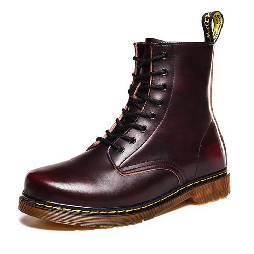 EUR 39-46 Men's High-top Martin Shoes Boots Suede Leather Ankle Boots