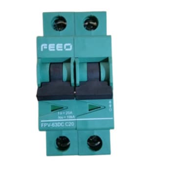 FEEO 20a 2p Dc Breaker
