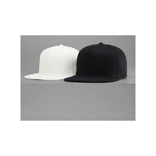 Baseball Plain Face  Caps - Black & White